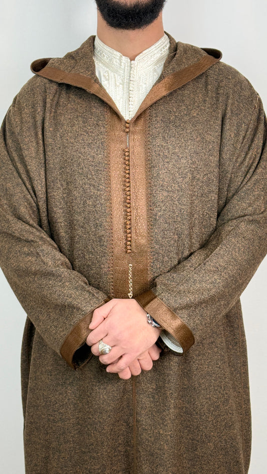 Hooded Thobe Luxury Moroccan Djellaba