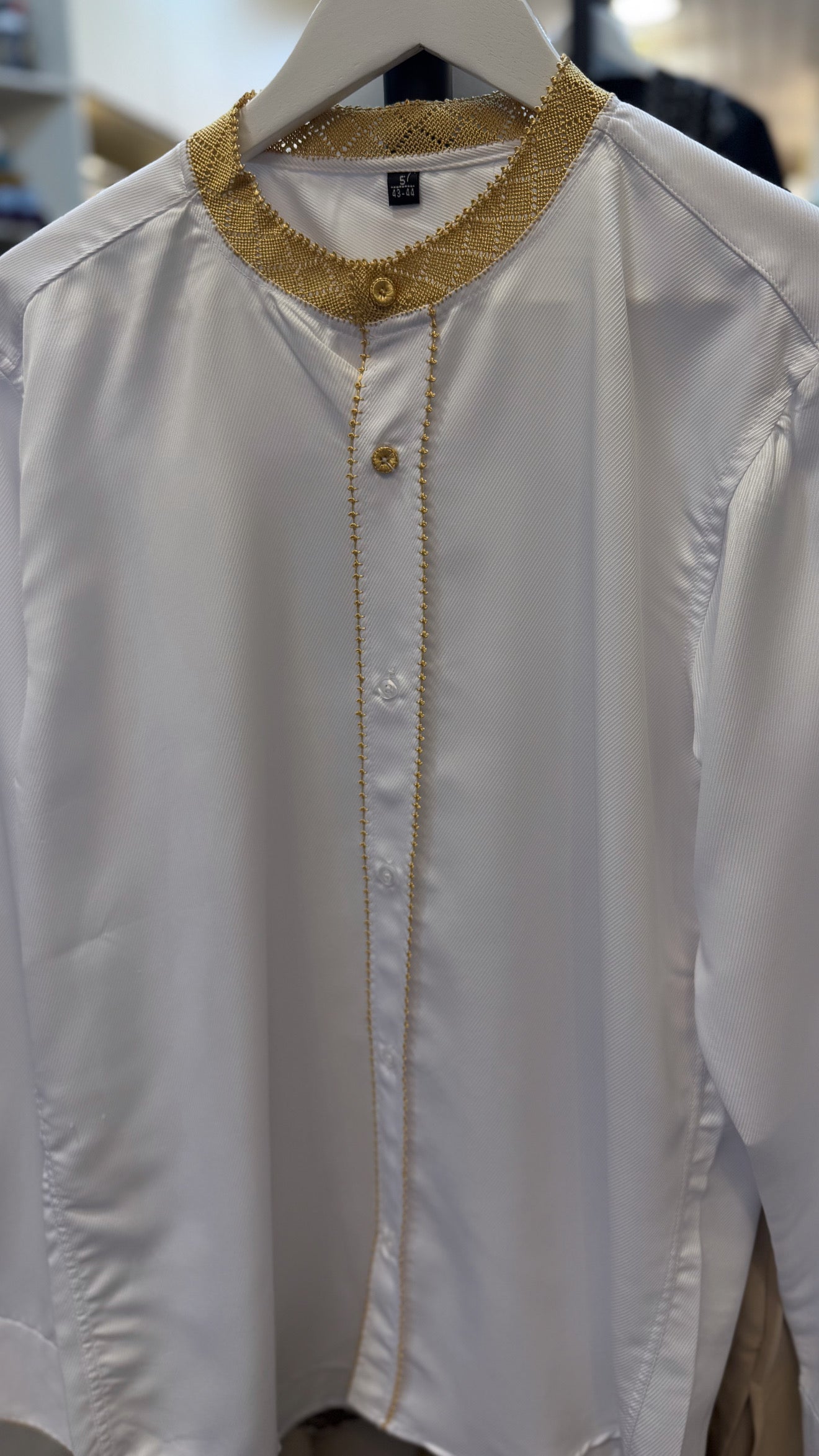 Shirt Slim fit premium to go under thobe djellaba