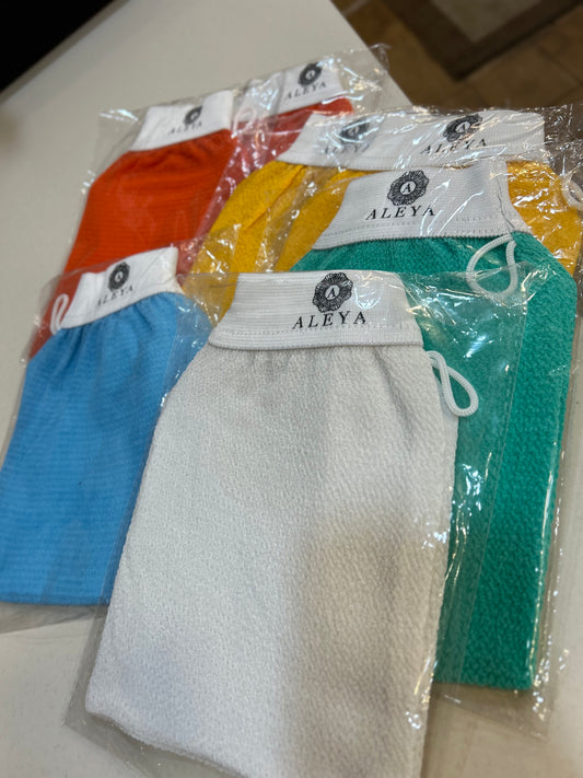Moroccan scrub Mitt