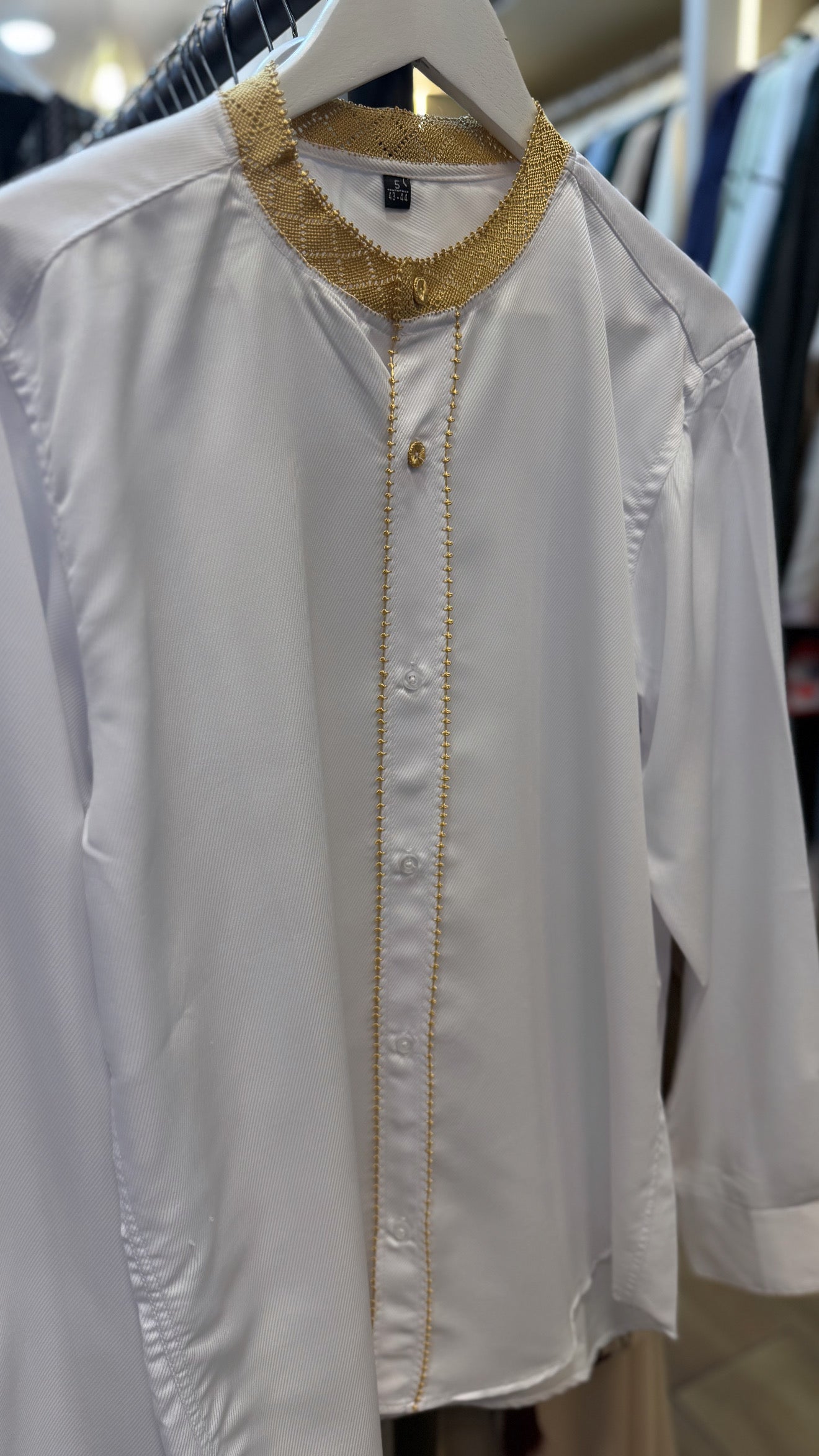 Shirt Slim fit premium to go under thobe djellaba