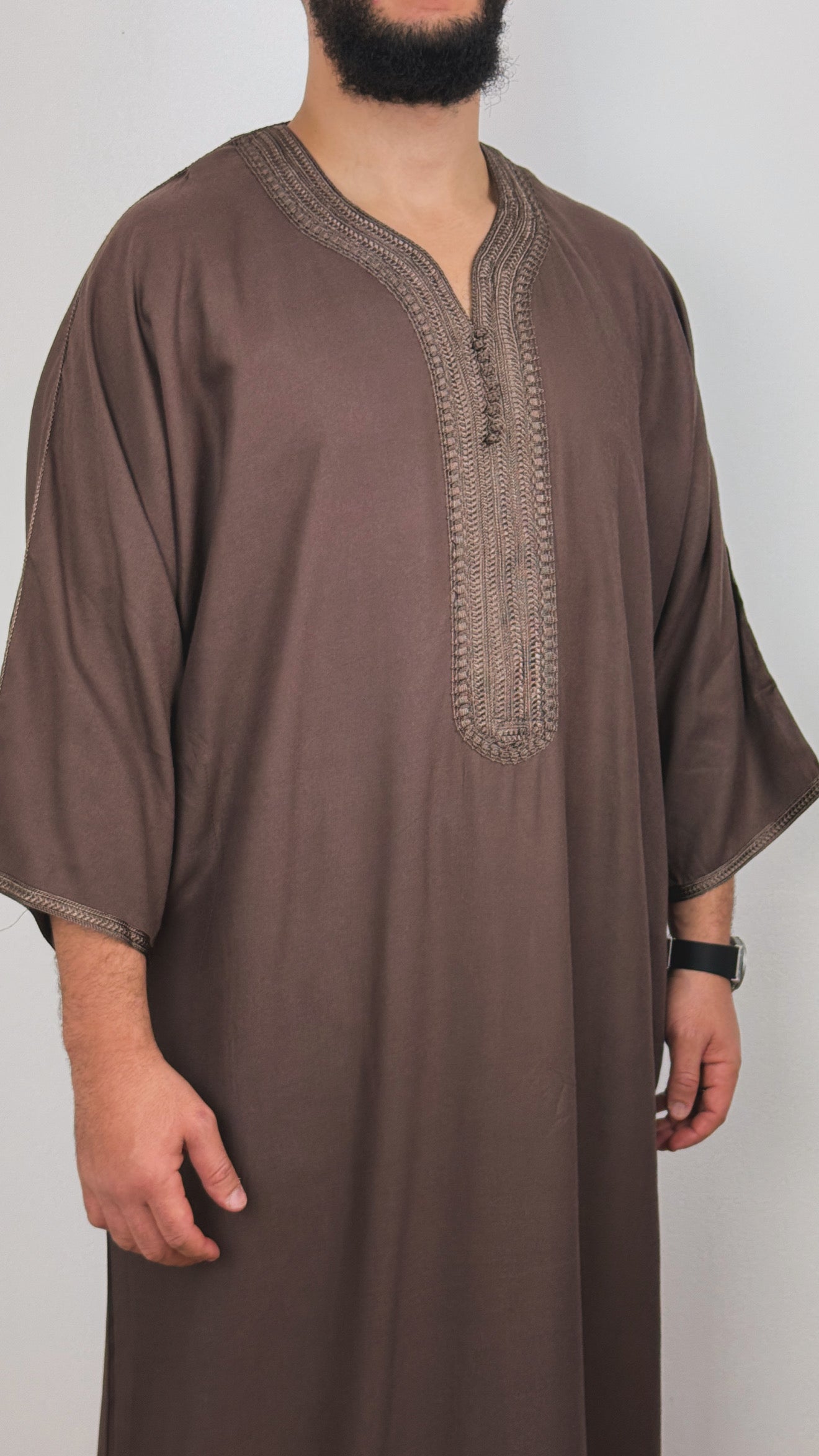 Men’s Thobe Cotton blend Islamic kandora