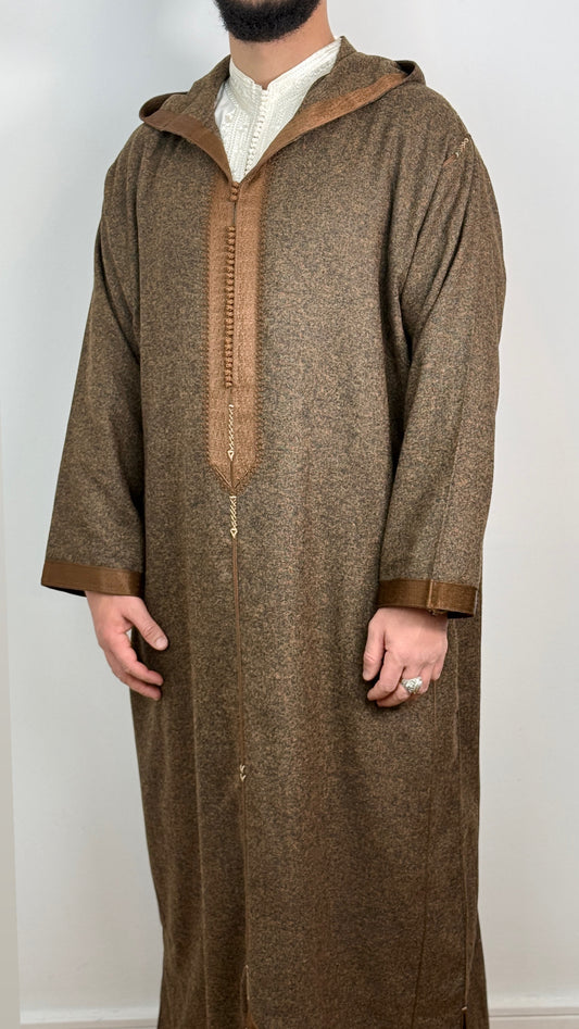 Hooded Thobe Luxury Moroccan Djellaba