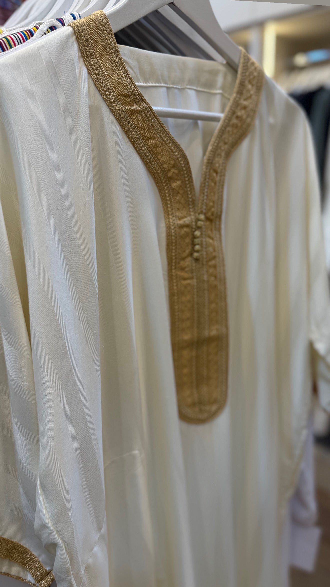 Thobe Jawehara slim fit Jubbah kandora