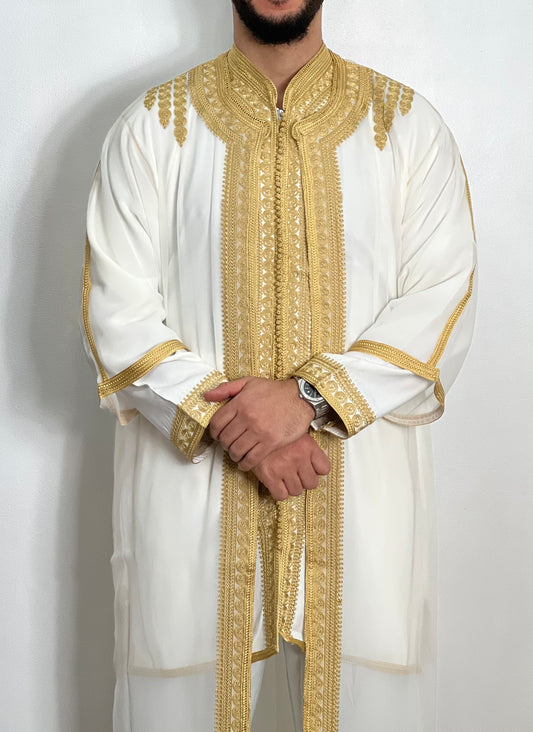 طقم ثوب نكاح مكون من 3 قطع