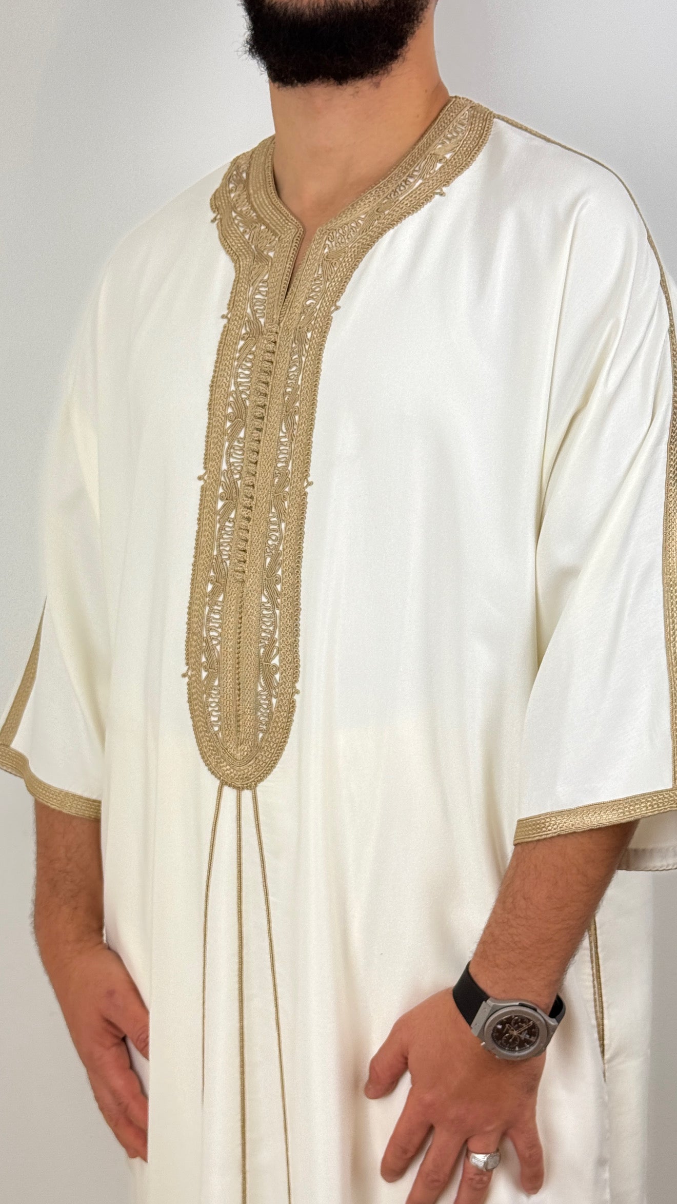 Luxury Moroccan Thobe Handmade