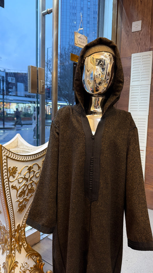 Boys Thobe Kids Hooded Djellaba