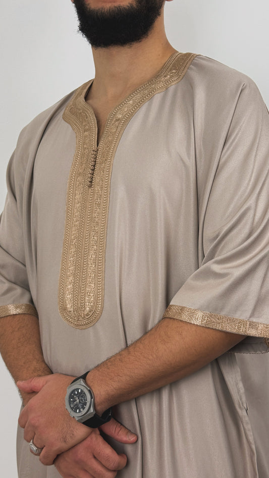 ثوب جبردين جبة قصة عادية