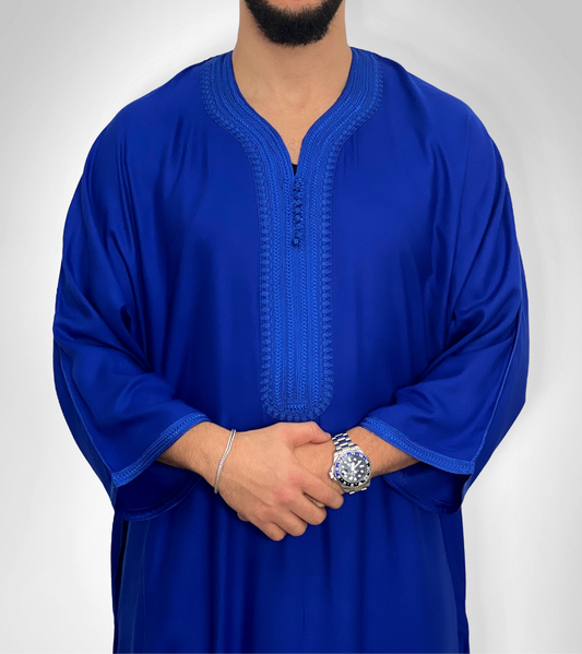 Moroccan Men’s Thobe Cotton blend Islamic kandora