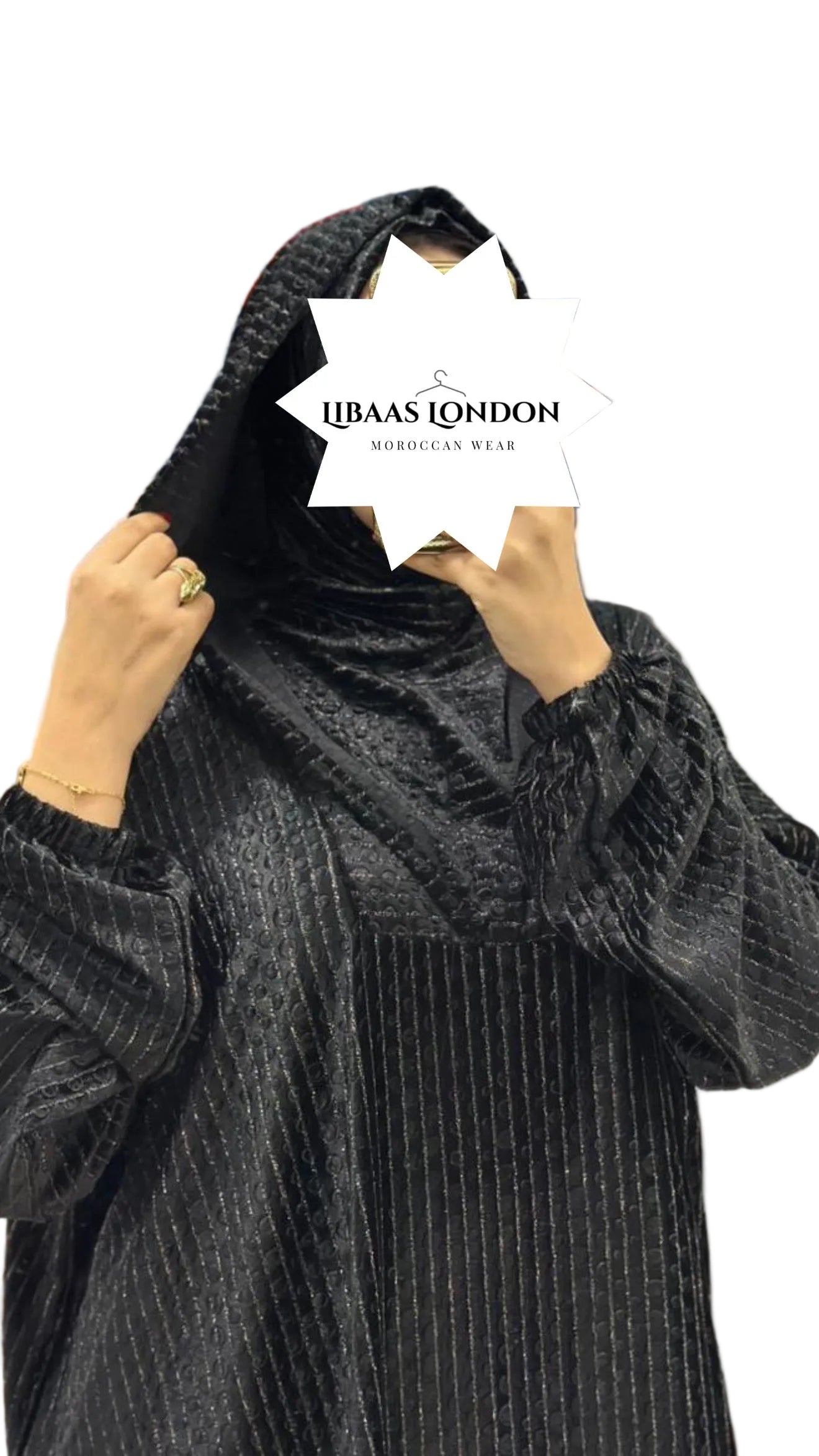 Abayah Hooded velvet
