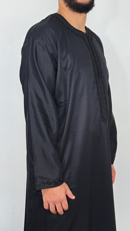 kaftan GabardineThobe Long sleeve style Moroccan