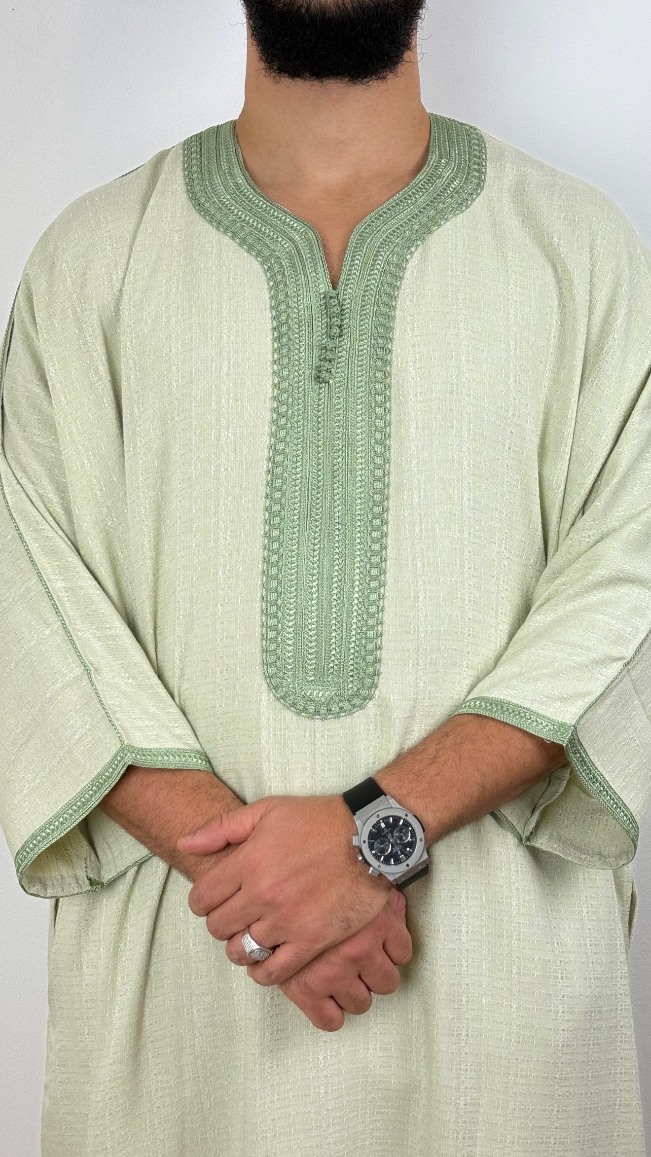 Premium Linen blend Moroccan Thobe
