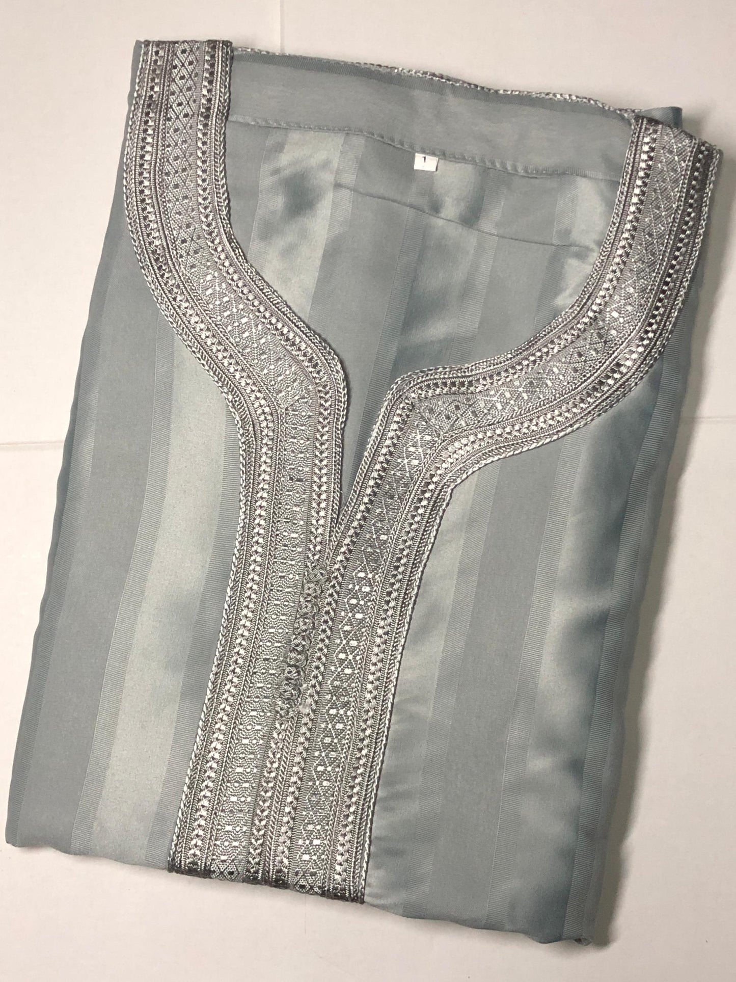 premium shine Thobe Jawehara Moroccan