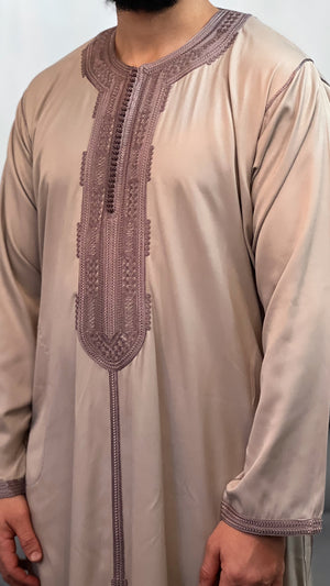 Kaftan thobe long sleeve Moroccan collection 2025