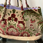 Vintage Bag- using recycled moroccan fabrics