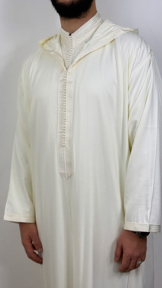Hooded Nikkah Thobe Moroccan Djellaba