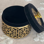 Moroccan decor boxes rounded