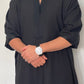 Mens Linen crep Moroccan thobe
