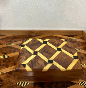 Wooden jewellery box- AUTHENTIC wood handmade Eid Gift