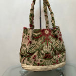 Vintage Bag- using recycled moroccan fabrics