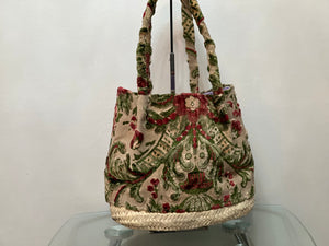 Vintage Bag- using recycled moroccan fabrics