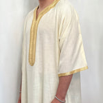 Moroccan  linen Thobe jubbah