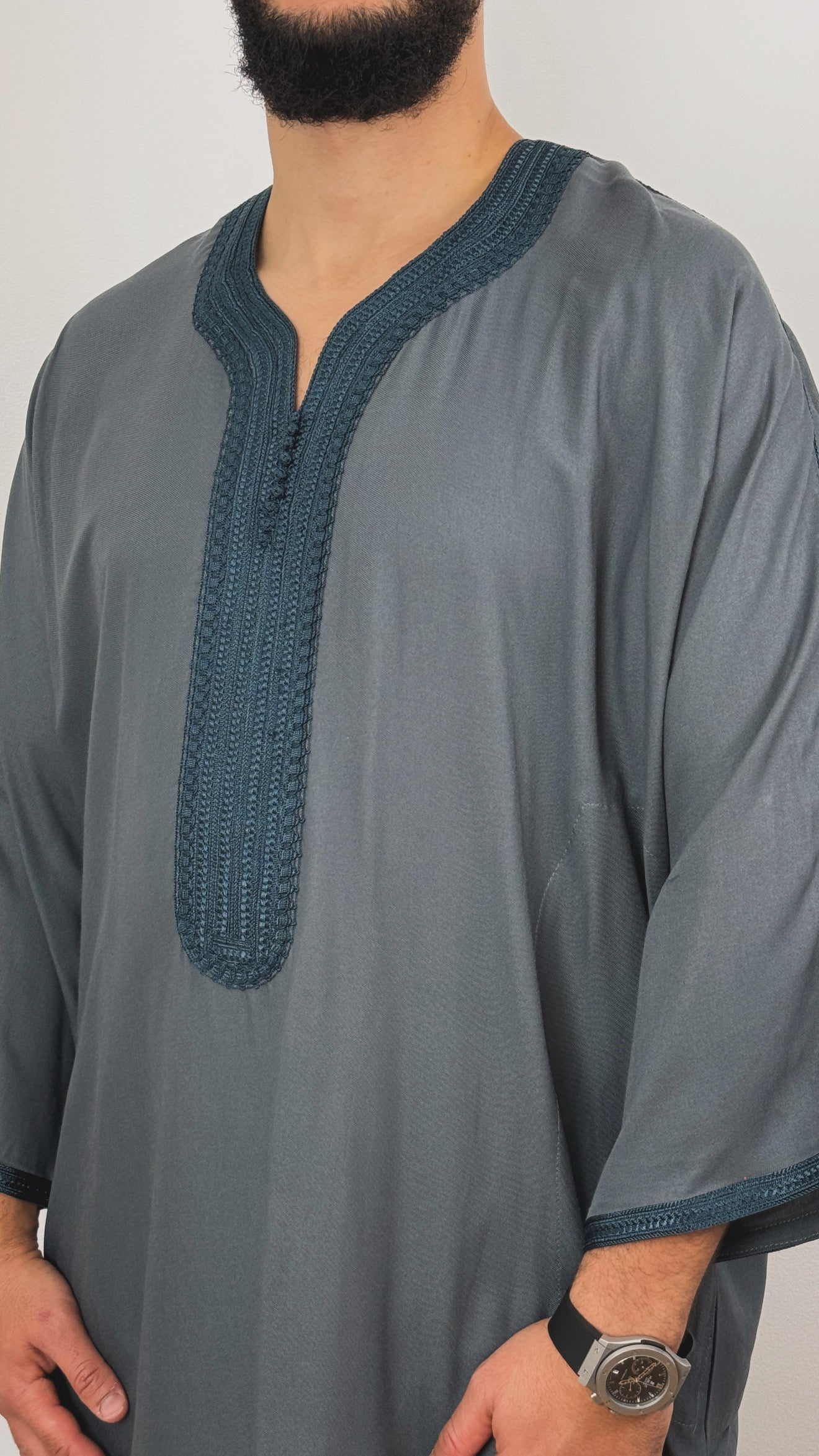 Men’s Thobe Cotton blend Islamic kandora