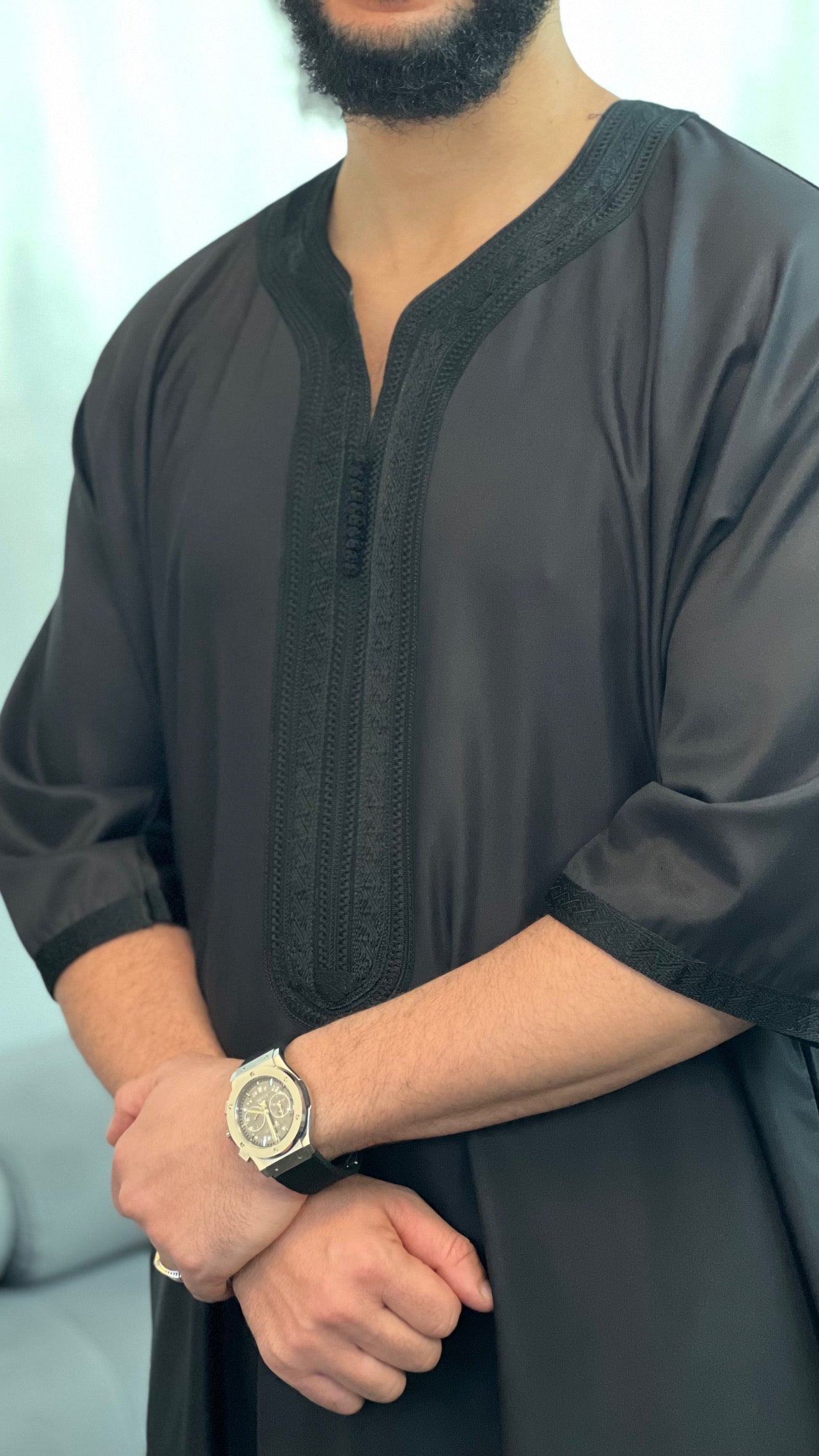 ثوب جبردين جبة قصة عادية