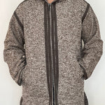 Moroccan coat wool kashaba winter Morocco jacket