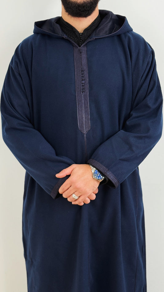 Winter Moroccan Hooded Jubbah Djellaba