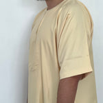 Thobe Shiny Everyday Simple- Men’s djellaba, Jubbah, Islamic Thobe, kandora, Kaftan