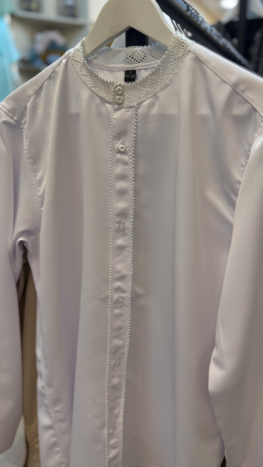 Men’s Randa shirt premium to go under thobe djellaba