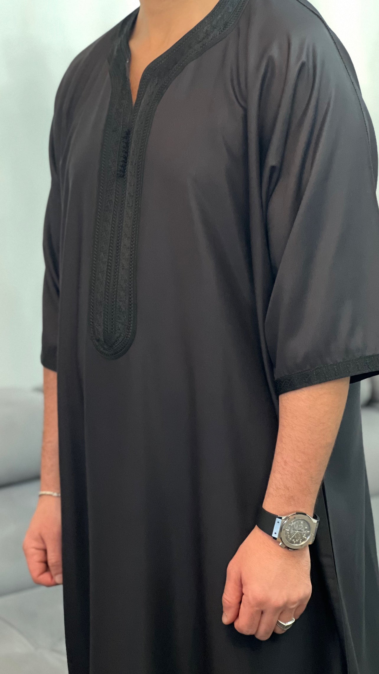 ثوب جبردين جبة قصة عادية