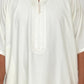 Linen blend Thobe Moroccan