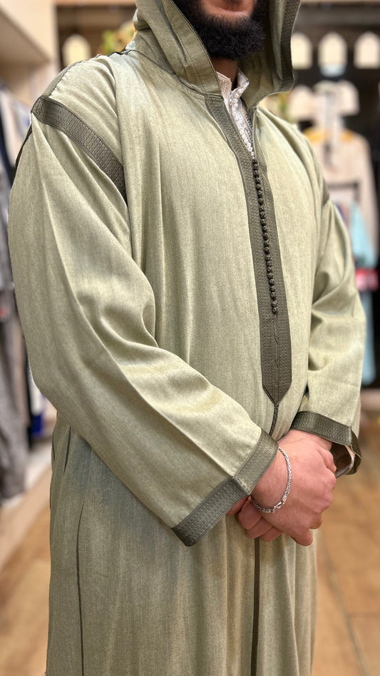 Hooded premium Mlifa Moroccan Jelaba