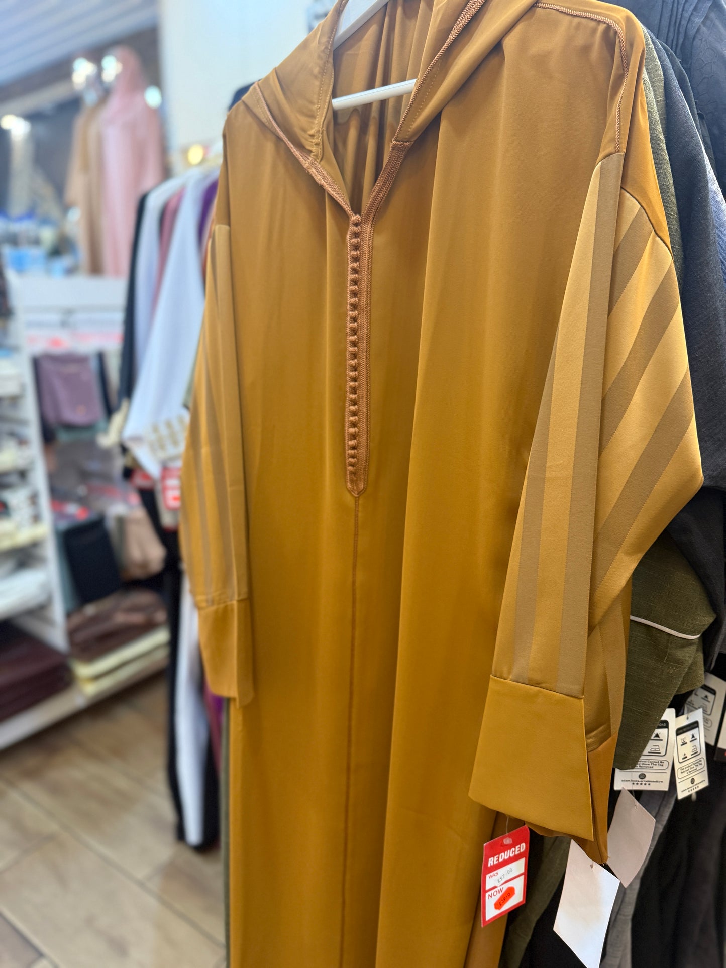 Women Moroccan Hooded Jawhara crep Djellaba Regular fit