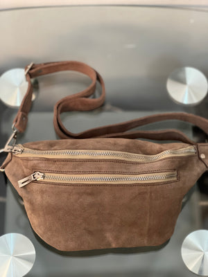 Waist bag Fanny Pack - Suede