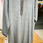 Hooded Premium winter Hooded djellaba Grey