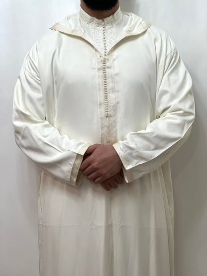 Hooded Nikkah Thobe Moroccan Djellaba