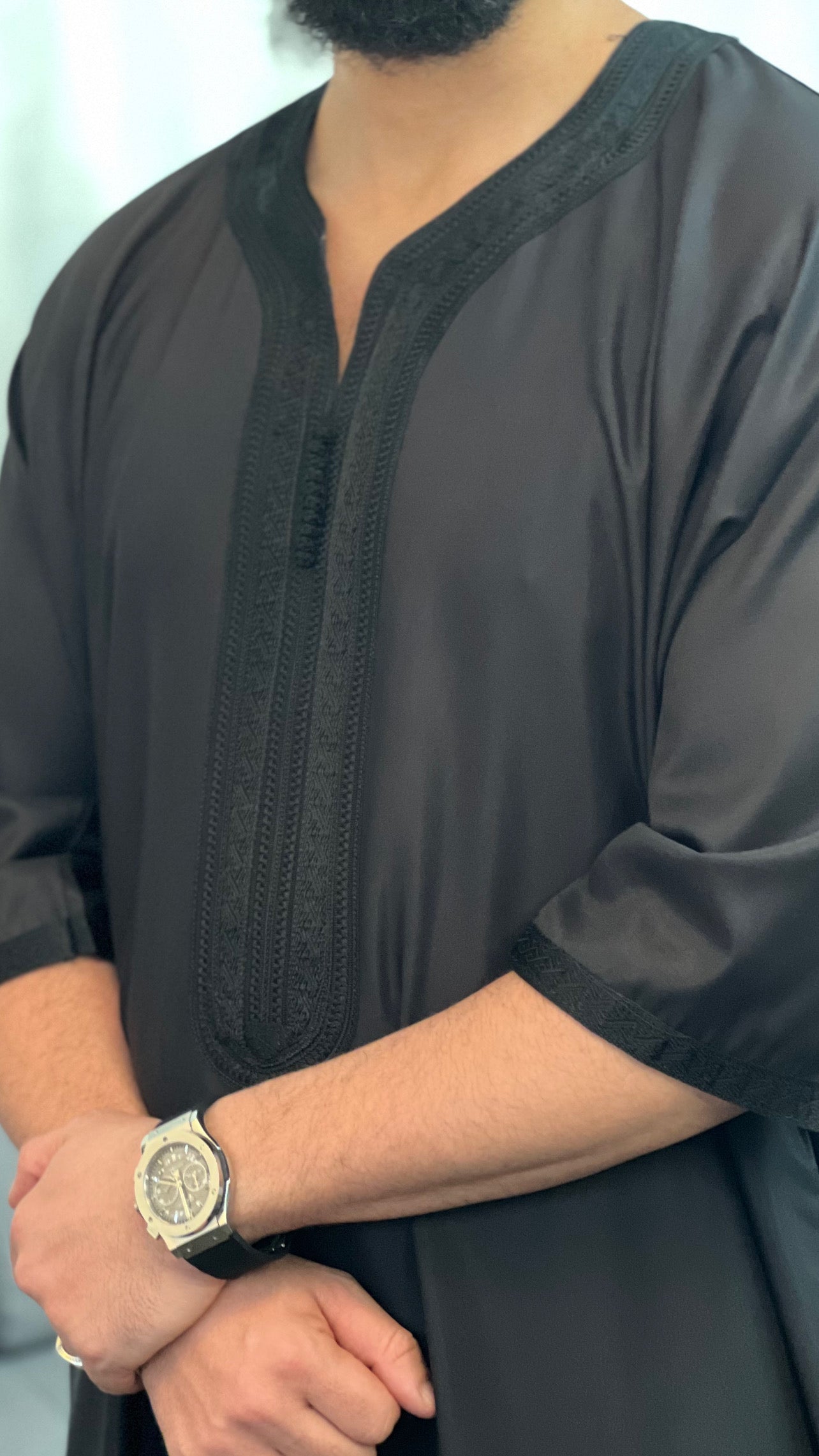 ثوب جبردين جبة قصة عادية
