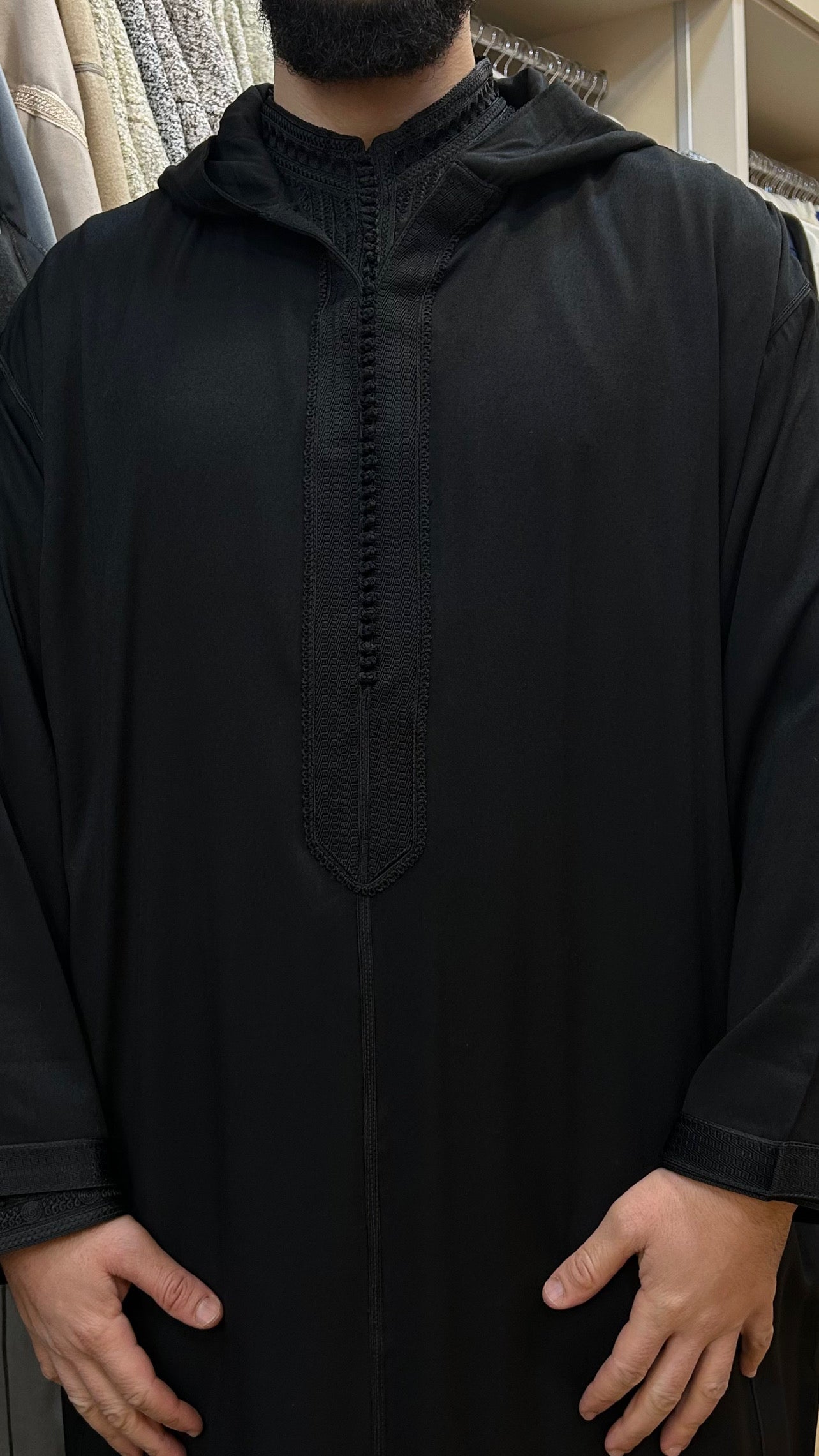 Hooded premium Gabardine Moroccan Jelaba