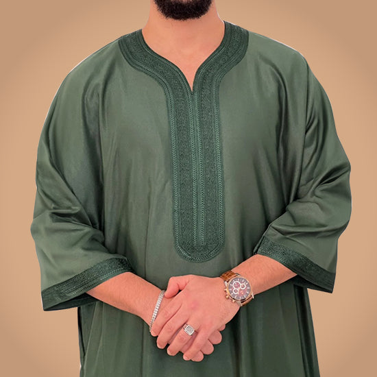 ثوب مغربي كندورة جبة عالية الجودة