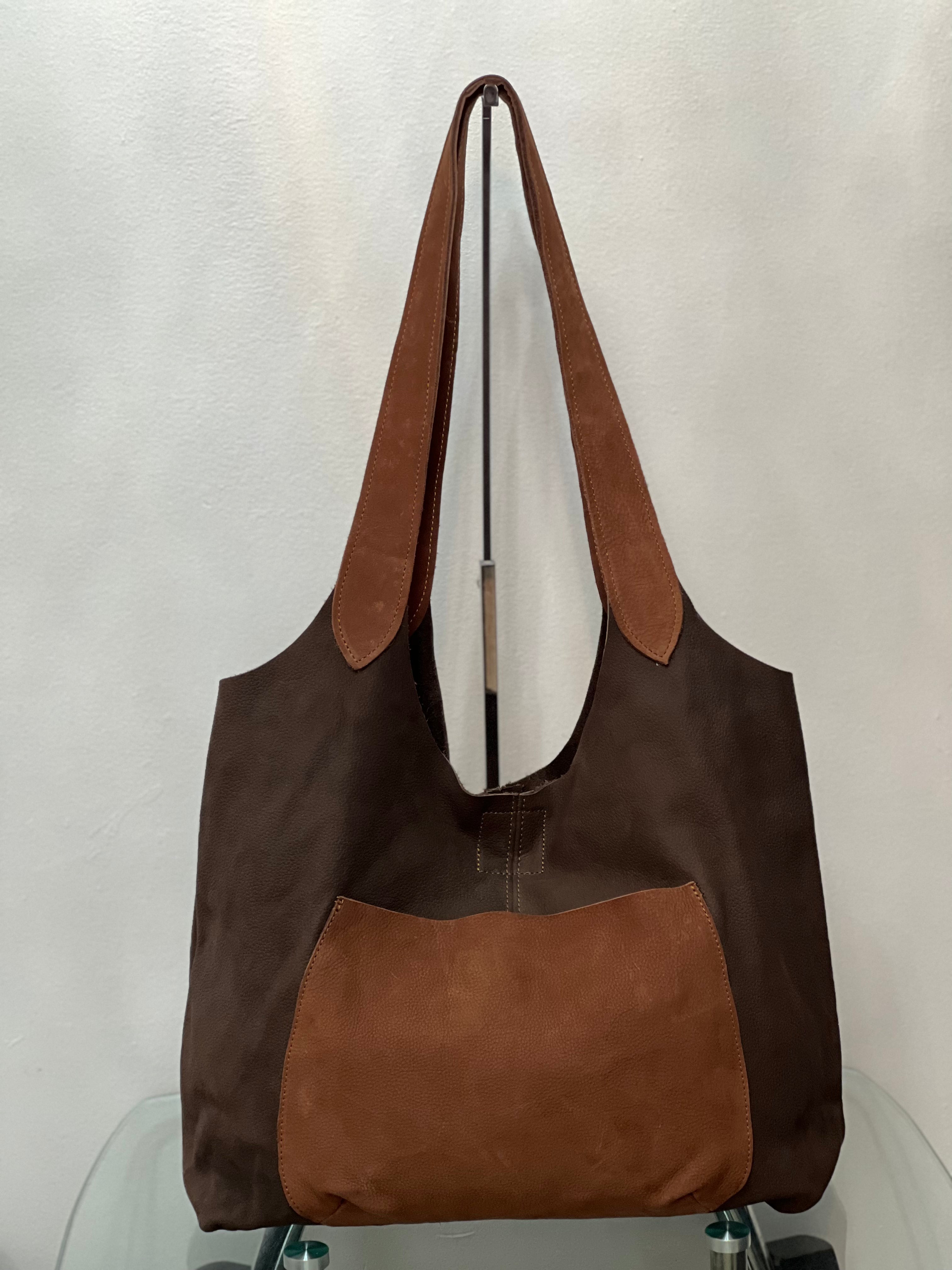 Hobo Shoulder bag - Leather, Suede