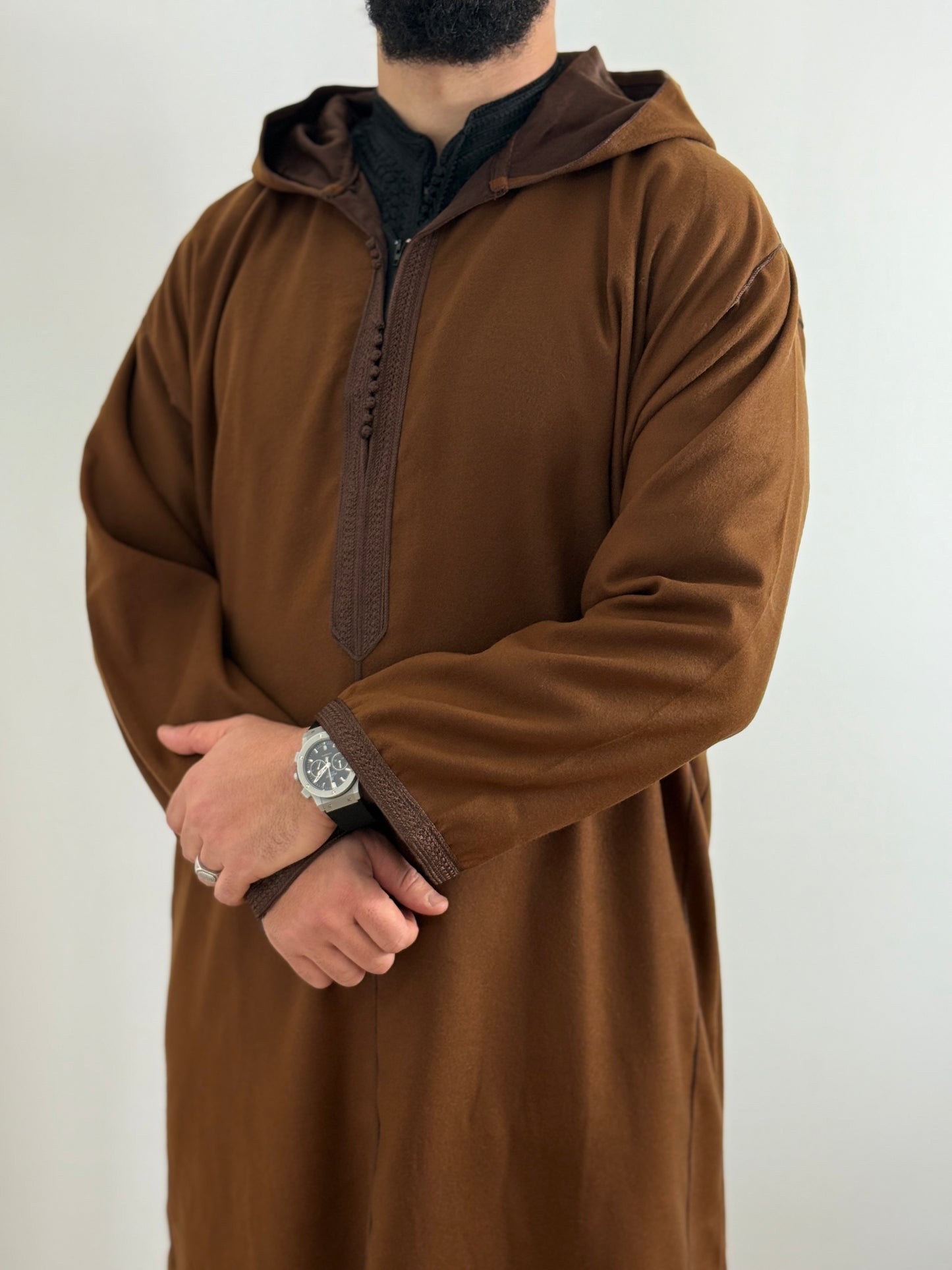 Winter Moroccan Hooded Djellaba Jubbah
