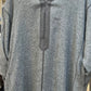 Hooded Premium winter Hooded djellaba Grey