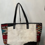 Tote bag Shoulder bag - Cow Fur Leather