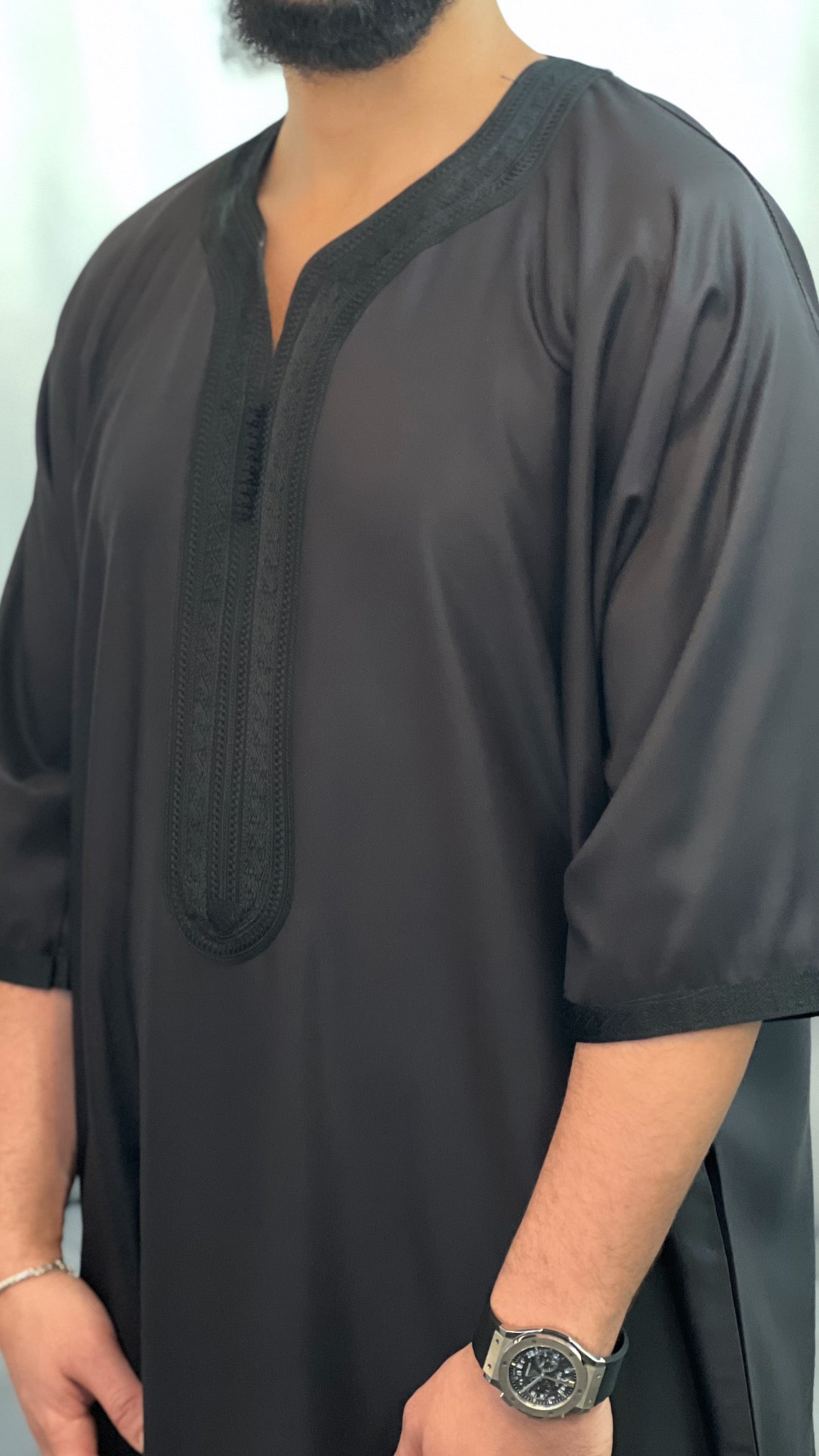 ثوب جبردين جبة قصة عادية