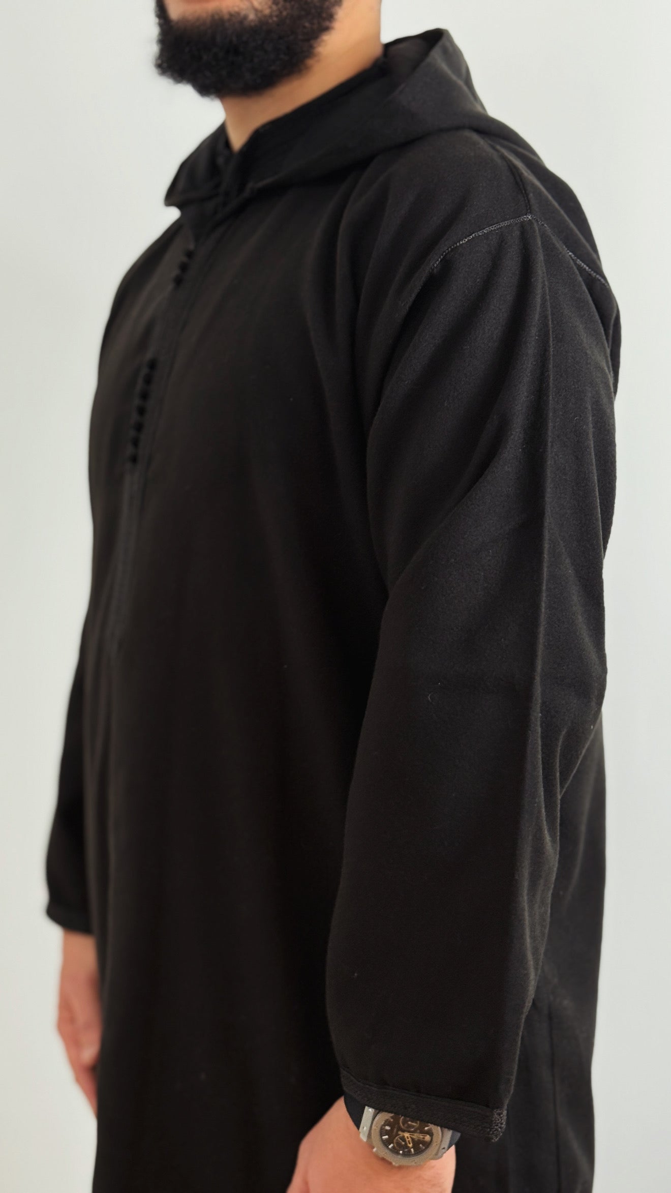 Winter Moroccan Hooded Djellaba Jubbah