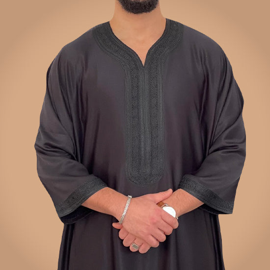 ثوب مغربي كندورة جبة عالية الجودة