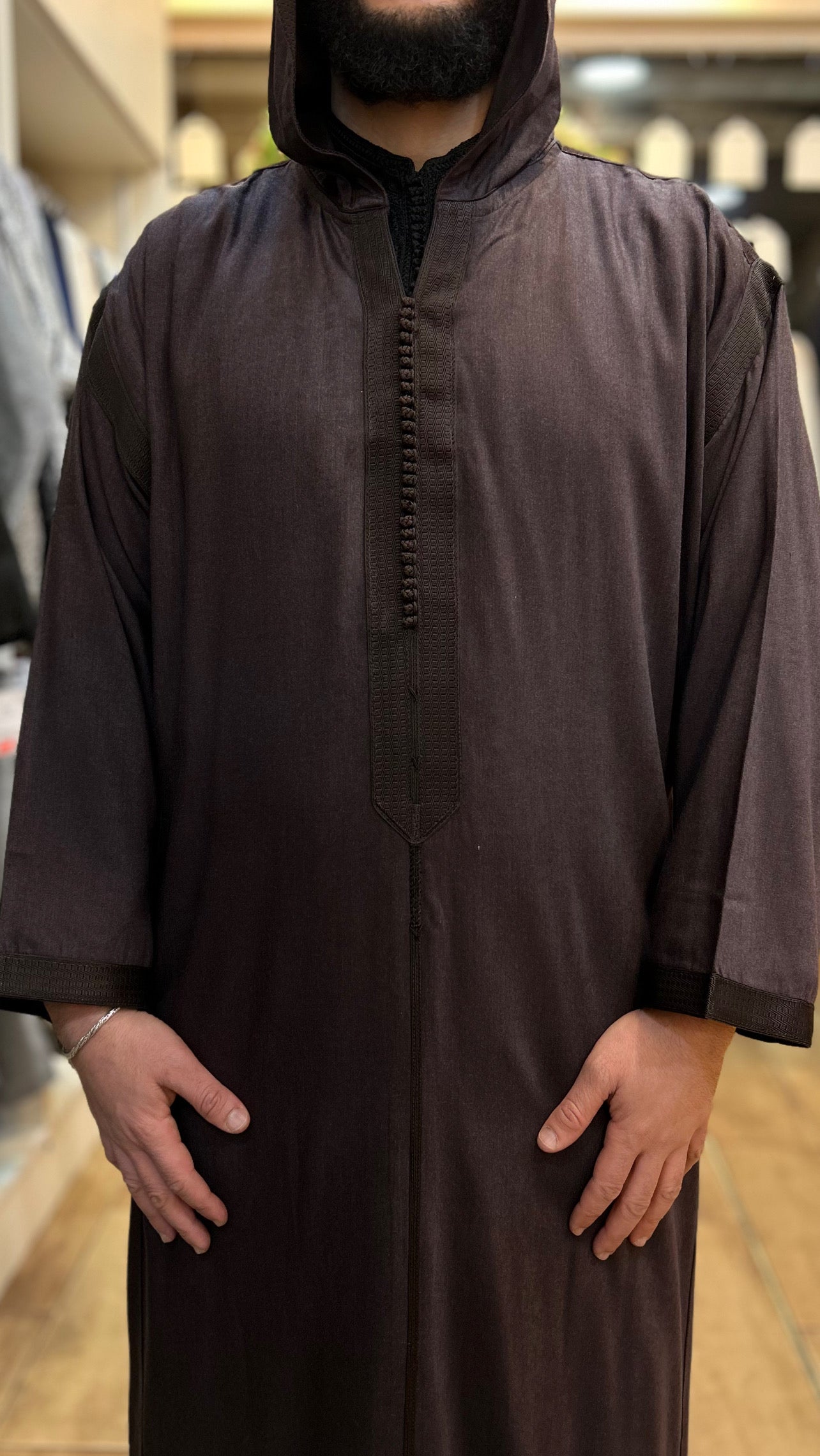 Hooded premium Mlifa Moroccan Jelaba