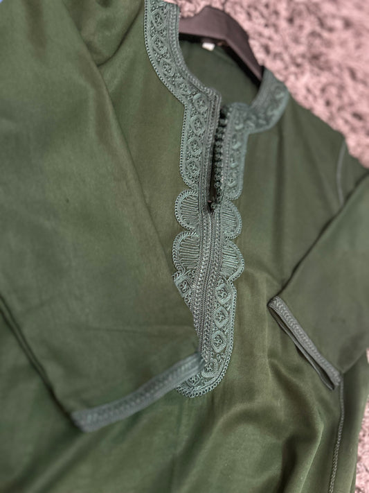 Boys lounge sleeves thobe Kandoura Childrens
